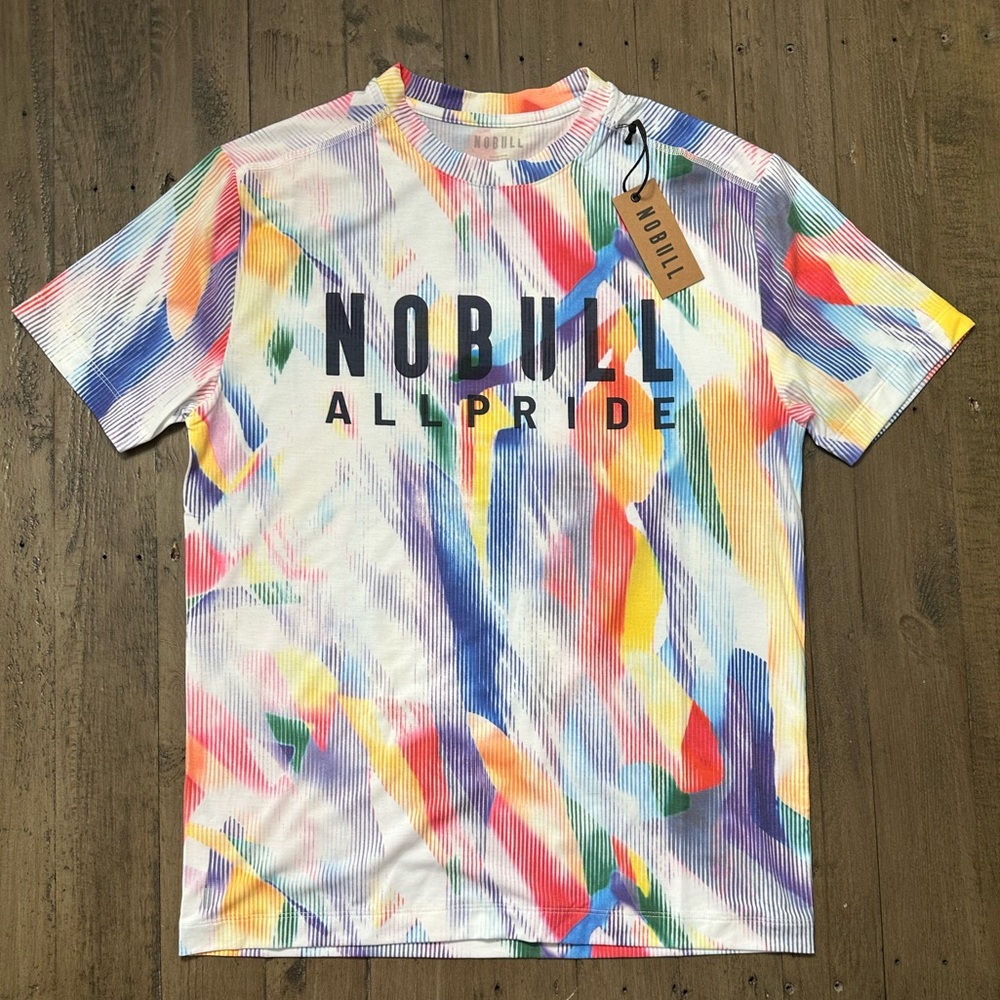 NWT NOBULL Men’s Pride Moves 🏳️‍🌈 All Pride Tee - Large *LIMITED EDITION*